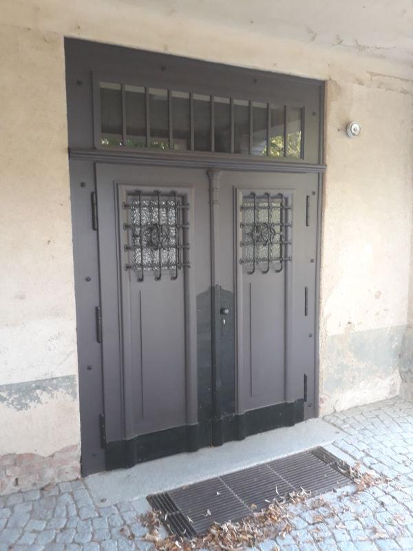 Restaurierung - Außentür mit Oberlicht - Holzarbeiten Blochwitz Neuseußlitz